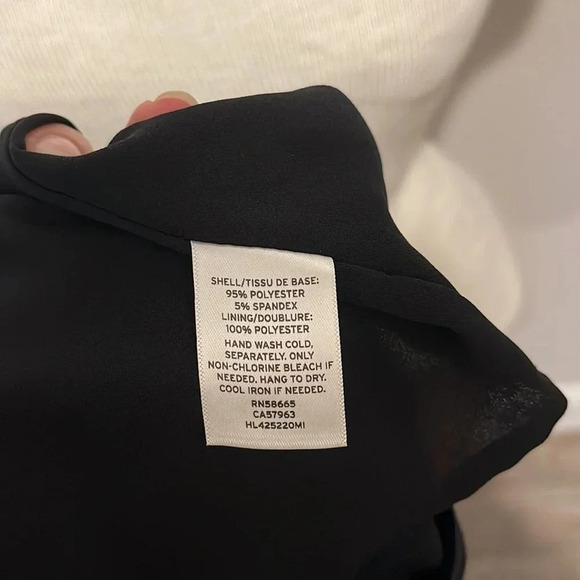 NWT!! Chelsea • 28 - Shadow Stripe Velvet Tank Top - Black - Size Medium - Picture 10 of 10